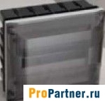 Корпус встраив.пластик.8 мод.рейка DIN  TDM