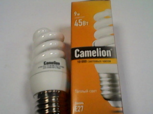 Лампа Camelion LH9-FS-T2-M/827/E27