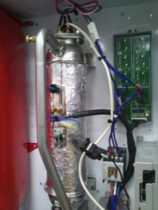 Котел электрический настенный одноконтурный NAVIEN EQB-08HW