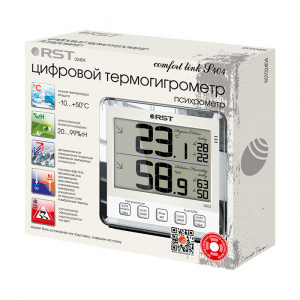 RST. Термометр (02404) с большим  дисплеем