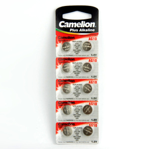Э/п Camelion LR1130 LR54 389A AG10 G10 189