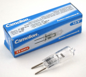 Лампа JC 35W g6,35 12V CAMELION