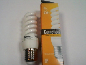 Лампа Camelion LH13-FS-T2-M/827/E27