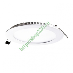 Светильник FL-LED PANEL-R17 6400K Foton, бел вн/та