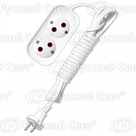 Удлинитель 2х3м У6-011 ШВВП 2х0.75 UNIVersal 9631912
