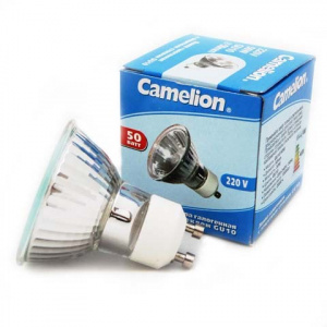 Лампа GU10 220V 50W CAMELION