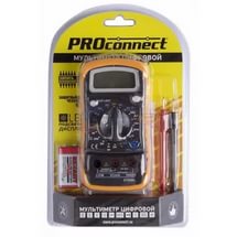 Мультиметр MAS830L(DT850L): прозвонка, диоды, чехол, подсветка, память PROCONNECT