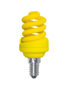 Лампа Spiral 12W E14 yellow  Ecola