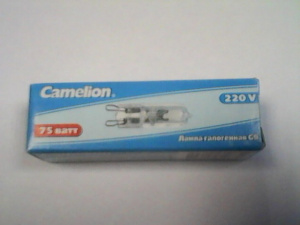 Лампа G9 75W 220V CL CAMELION