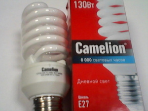 Лампа CF26-AS-T2/864/E27 CAMELION Е 27