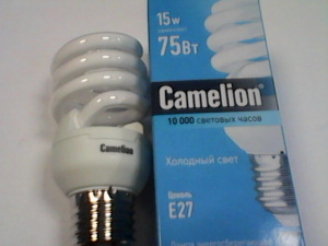Лампа Camelion LH15-FS-T2-M/842/E27