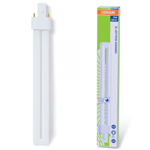 Лампа Dulux S 11W/840  OSRAM G 23