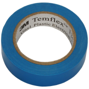 Изолента ПВХ 15мм (рул.10м) Temflex  син.
