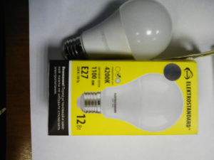 Лампа Classic SMD 12W 4200K E27 Elektrostandard