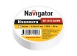Изолента ПВХ 15мм (рул.20м) бел. Navigator 