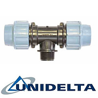 Unidelta Тройник НР 20х1/2"х20 Италия