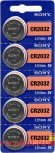 Э/п Sony CR2032 BL5