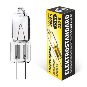 Лампа G4 220V 35W  Elektrostandard Св.яркая
