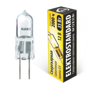 Лампа G4 12V 35W  Elektrostandard