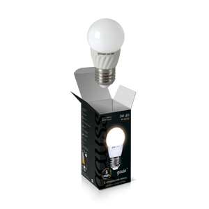 Лампа  Led Globe 5W E27 4100K Gauss