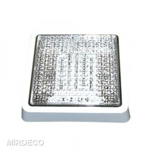 Светильник N-126 CL  (квадр.накл.прозр)